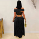 Hollow Out Backless Long Dress