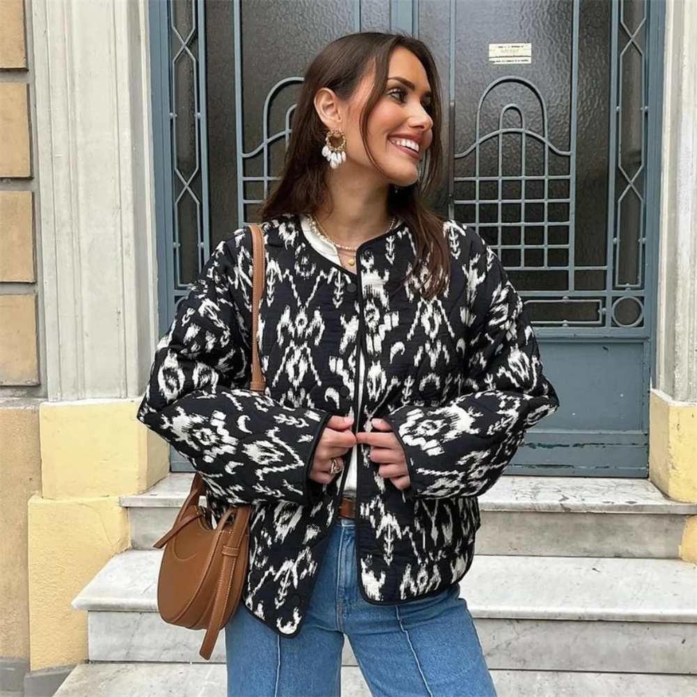 New Women's Fashion Round Face Jacket