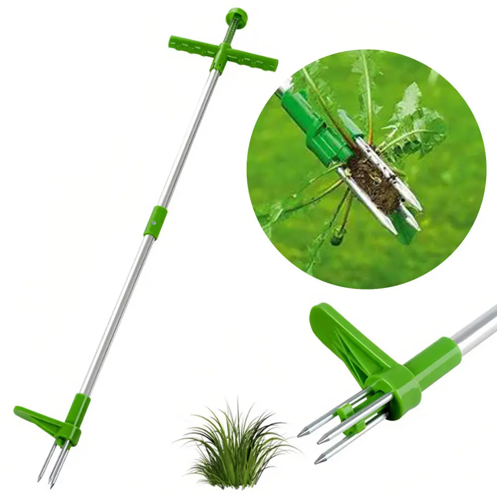 Stand Up Weeder Root Removal Tool