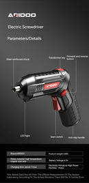 Small Battery Screwdriver