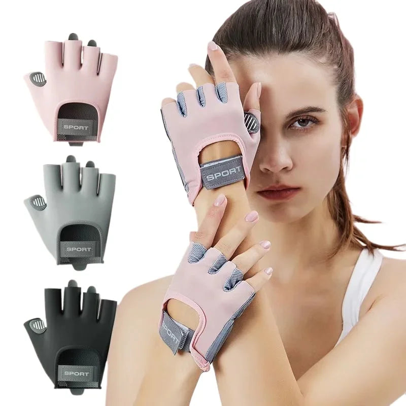 1 Pair Gym Body Building Training Fitness Gloves