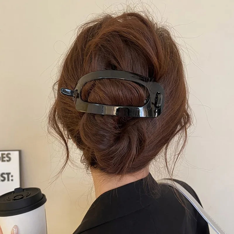 Oval Hollow Hairgrips