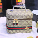 Leather cosmetic case