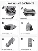 Portable Foldable Backpack