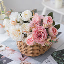 10PCS Artificial Peony Flowers