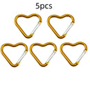 Heart Shape Keychain Clip