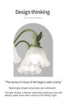 Green Pastoral Style Flower Pendel Chandelier