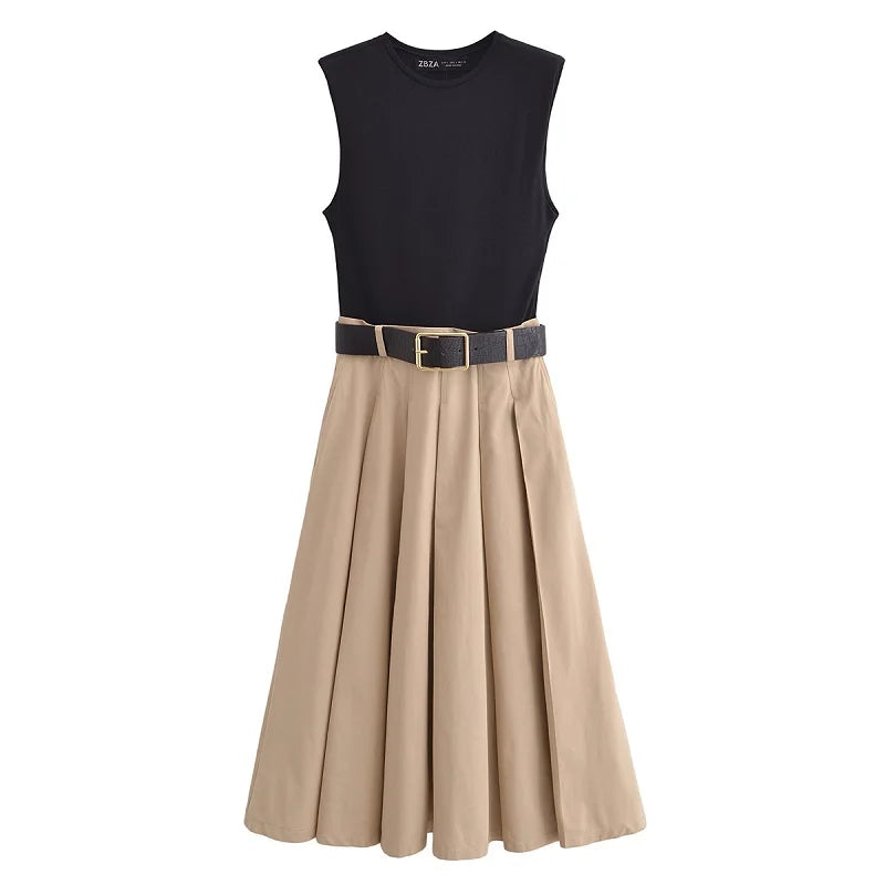 Sleeveless Dress / S
