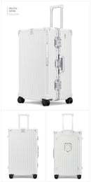Large Capacity Aluminum Frame Trolley Luggage