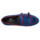 Double Monk Men Velvet Shoes Made Adult Fashion Dress Moccasins Luxury Designer Brand Men Loafers Plus-Size