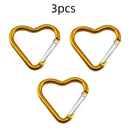 Heart Shape Keychain Clip