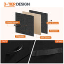 New Fabric Drawers Bedside Sofa Table