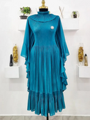 Ruffle Sleeves Loose Dress