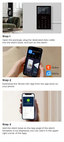 PGST 4G & Wifi Home Security System Wireless, Smart Home Alarm Security Systems, Smart Life App Control Works with ALexa