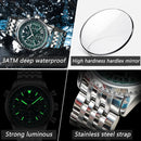 Men Waterproof Luminous Date Chronograph Watch