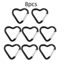 Heart Shape Keychain Clip