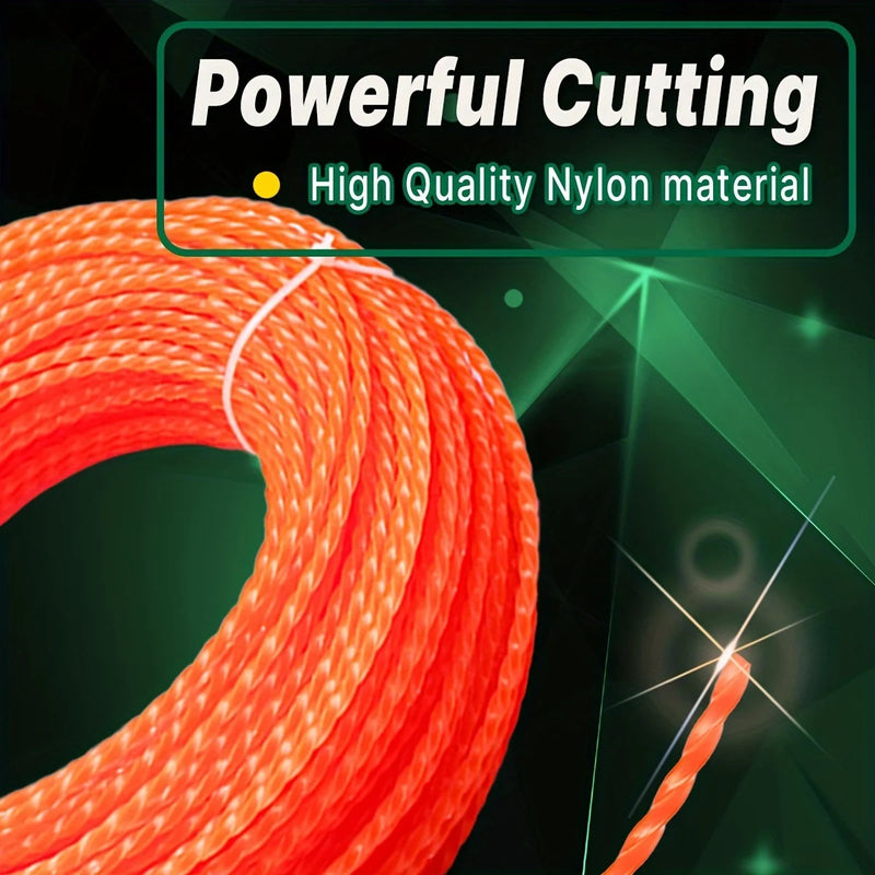 Heavy-Duty Nylon Strimmer Line