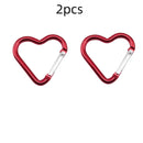 Heart Shape Keychain Clip