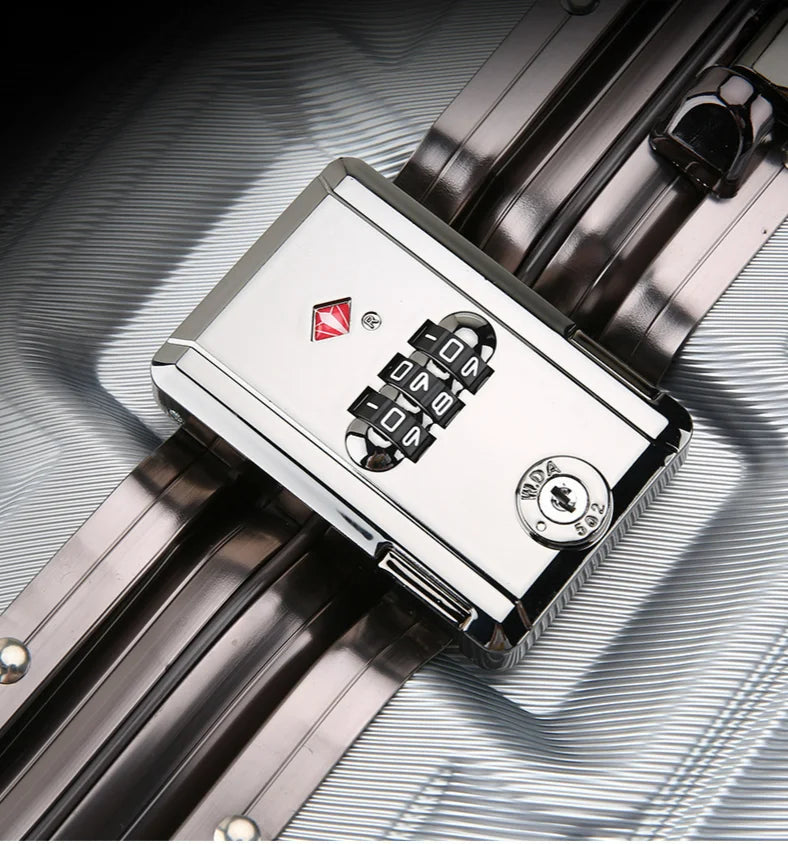 Combination Lock Carry on Luggage