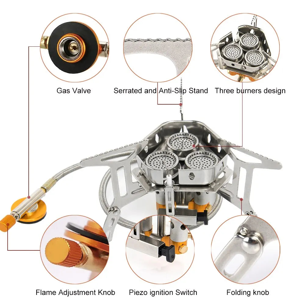 Camping Burner Gas Stove