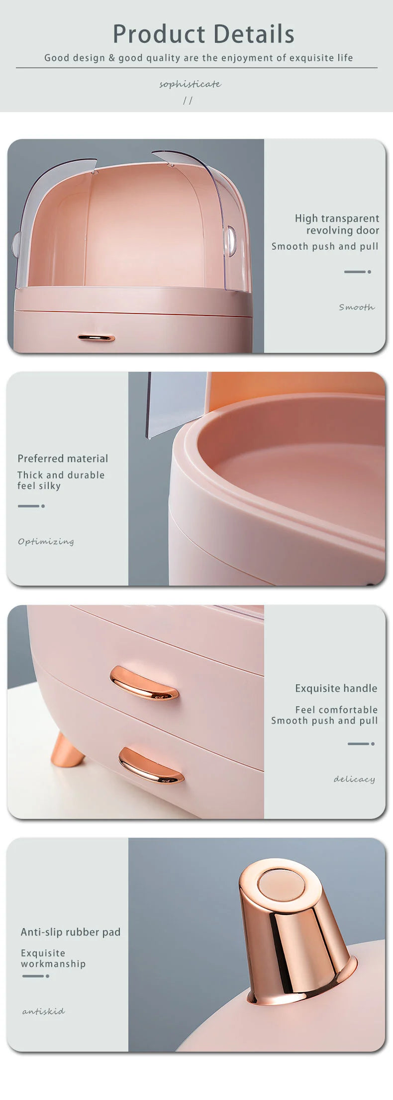 Makeup Container Polish Box