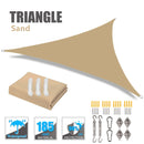 Waterproof Triangle Sun Shade Sail Canopy