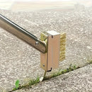 Adjustable manual weeding tool