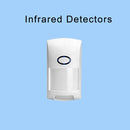 TAIBOAN 433MHz Home Burglar Alarm Host Accessories Wireless Link Smoke Sensor Door Magnetic Water Leak Detector Doorbell RFID