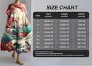 2024 Women's New Round Neck Long Casual Summer Dress Large Size Fresh Print