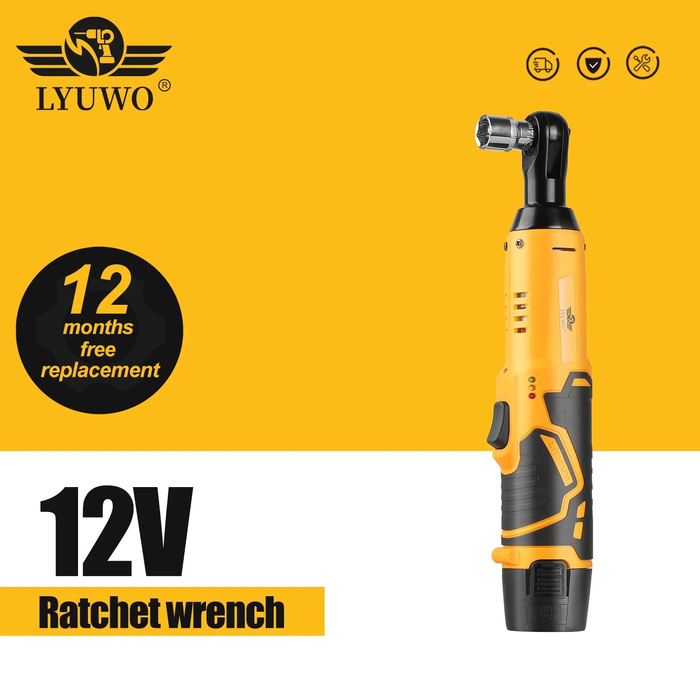 Rechargeable Electric Ratchet Set