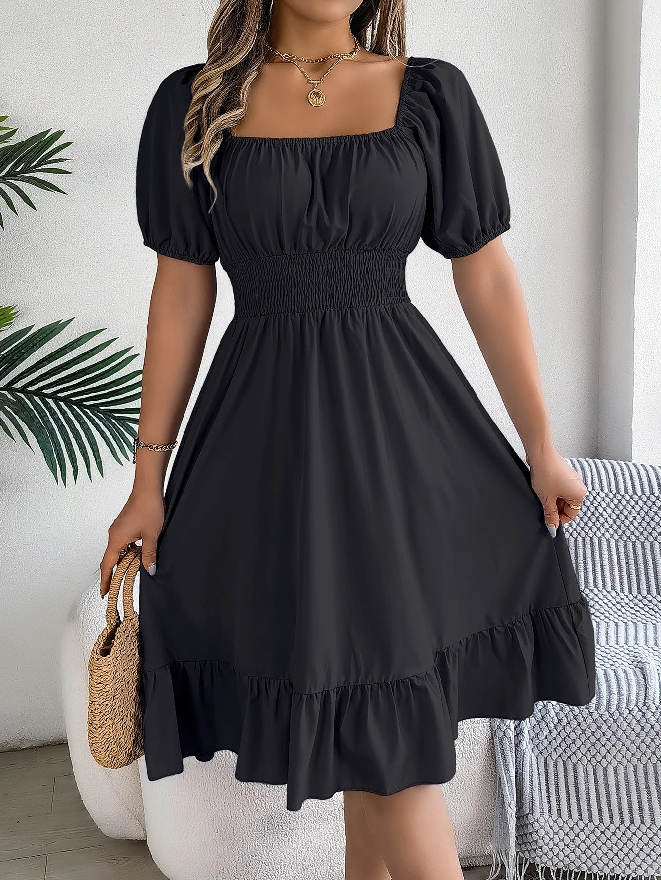 black / L