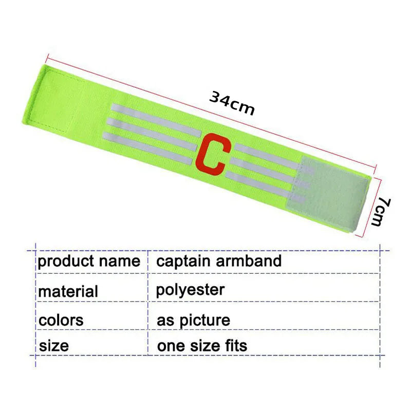 1 Pcs Football Match Captain C Word Mark Armband