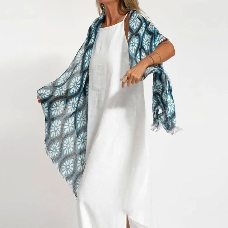 Women Cotton linen Long Slip Dress