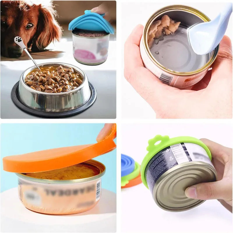 Reusable Pet Food Can Cover