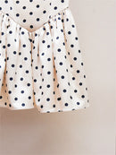 traf 2025 woman suspender skirt satin polka dot print corset sexy ladies dress y2k clothes New high quality party mini skirt bra