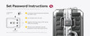 20 inch Aluminum Hard Shell Zipperless Carry-On