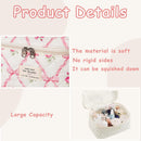 1pcs Quilted Cotton Makeup Bag