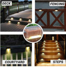 Outdoor Solar LED Deck Lights