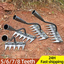 Iron Gardening Hoe Weeding Rake