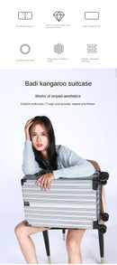 Combination Lock Carry on Luggage