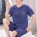 Autumn Plus 5XL Knitted Men's Sleepwear