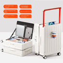 Wide Trolley Carry-on Suitcase