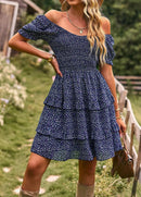 Women's Flower Print Dress