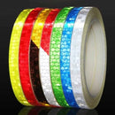 1cmx8m Bike Stickers Reflective Tape