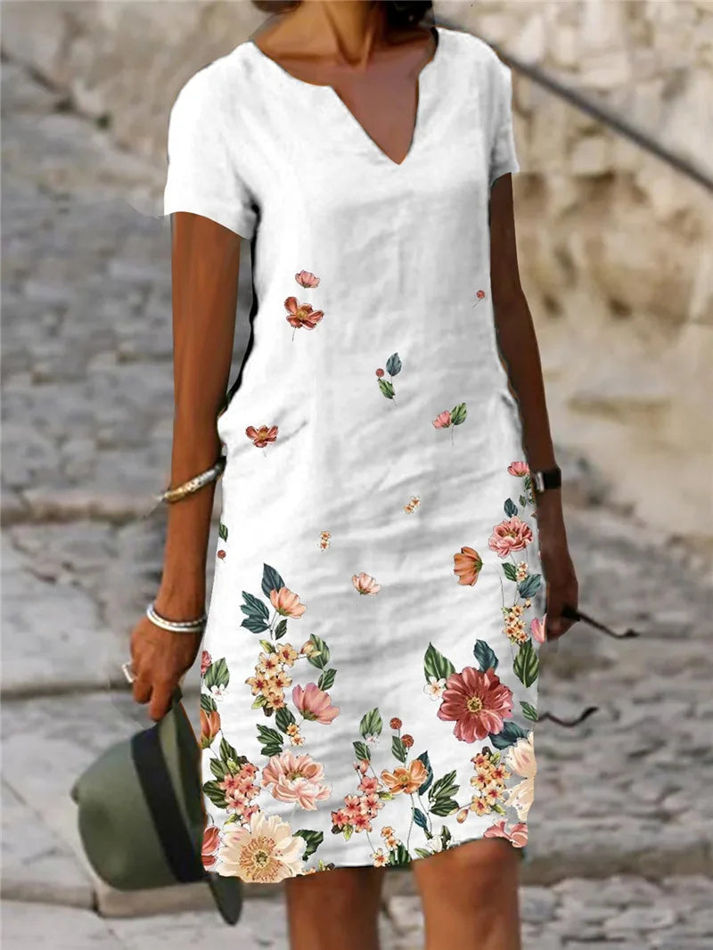 Women's Oversized Printed Dress