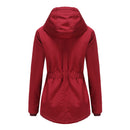 Women's Warm Hooded Parkas, Thick Plush Coats, Female Mid-Long Cotton Jacket, Winter Outwear, Big Size, S-5XL