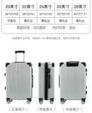 360-degree Rotating Waterproof Luggage