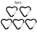 Heart Shape Keychain Clip