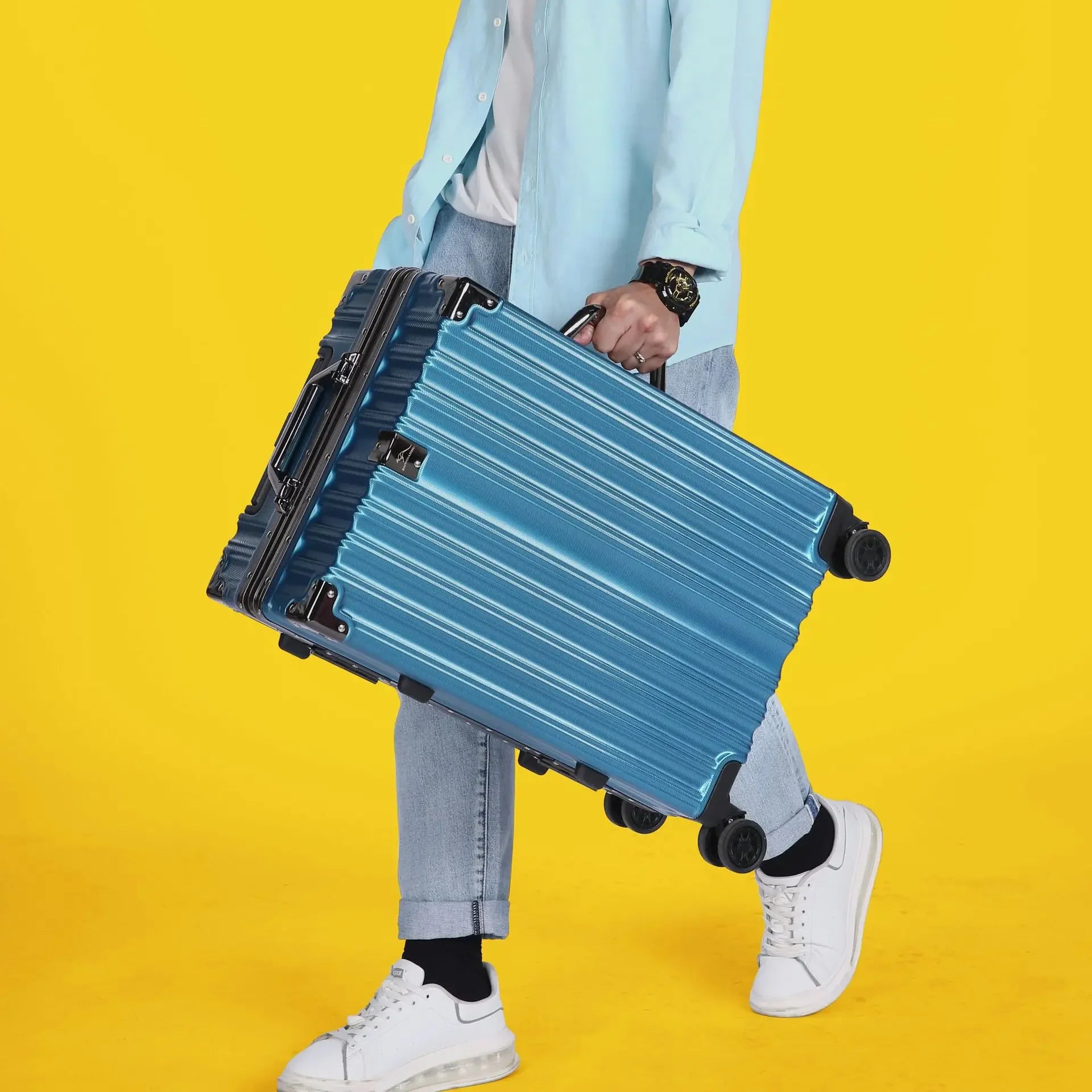 Combination Lock Carry on Luggage