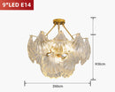 France Retro Pendant Crystal Chandelier